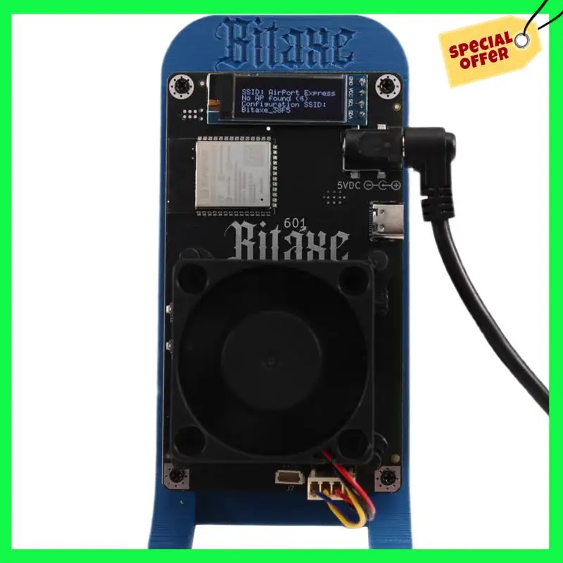 

LBER Blue Bitaxe Gamma 601 Bitcoin Solo Miner 1.2TH/S 18-22W With BM1370 For Antminer S21 Pro