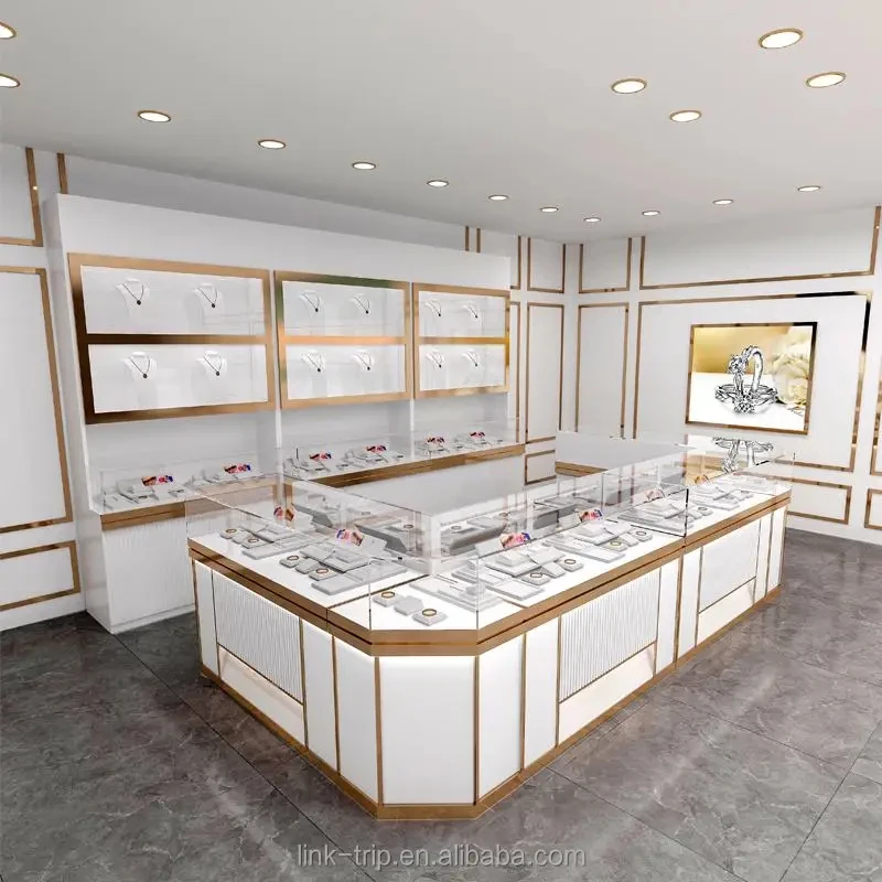 Customize.Modern Custom Popular Watch Jewelry Glass Corner Vitrine Cabinets Used Glass Display Cases