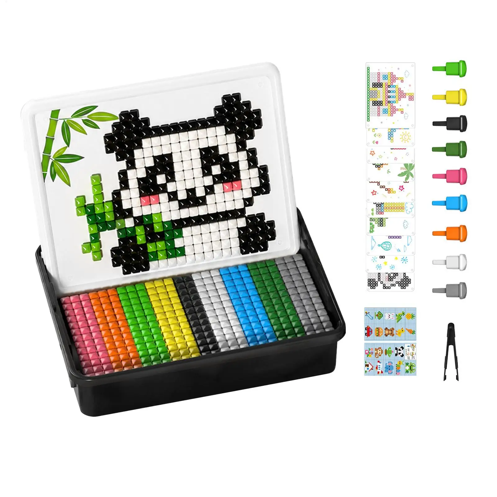 Mushroom Nail Puzzle 710 Pieces STEM Brain Teaser Jigsaw Pegboard Mushroom Nails Pegboard For Kids Boys Girls Home Travel Party