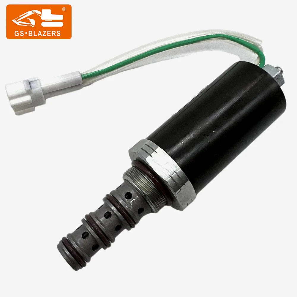 جديد صمام الملف اللولبي للمضخة الهيدروليكية KDRDE5K-20/30C02-106 لأجزاء حفارة كوبيلكو SK220