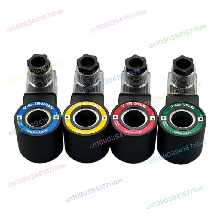 

Катушка электромагнитного клапана SP-COU-24DC/80 SP-COU-12DC/80, внутренний диаметр 18 мм, высота 39 мм SP-COI-230/50/60/80 SP-COI-110/50/60/80