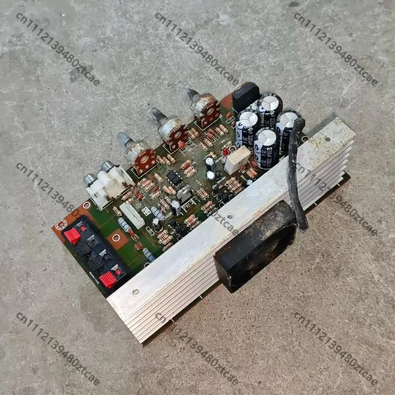Audio Amplifier Board With Heat Sink Speaker Power Module Audio Equipment Maintenance DIY Replacement Parts