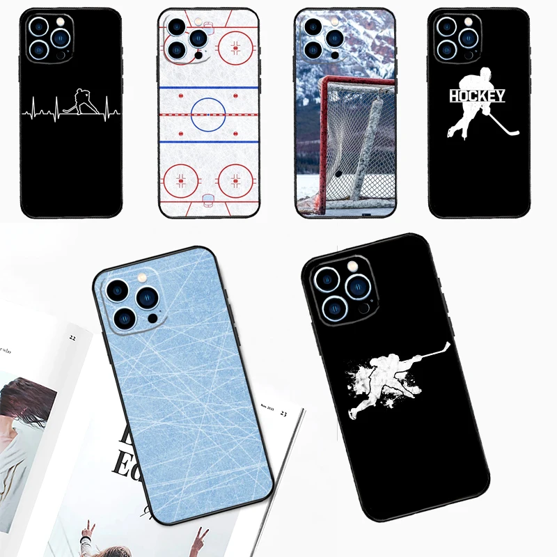 Ice Hockey Rink Sport Case For Samsung Galaxy M15 M35 M55 M56 M36 M16 M06 M31 M13 M33 M53 M12 M32 M52 M14 M34 M54