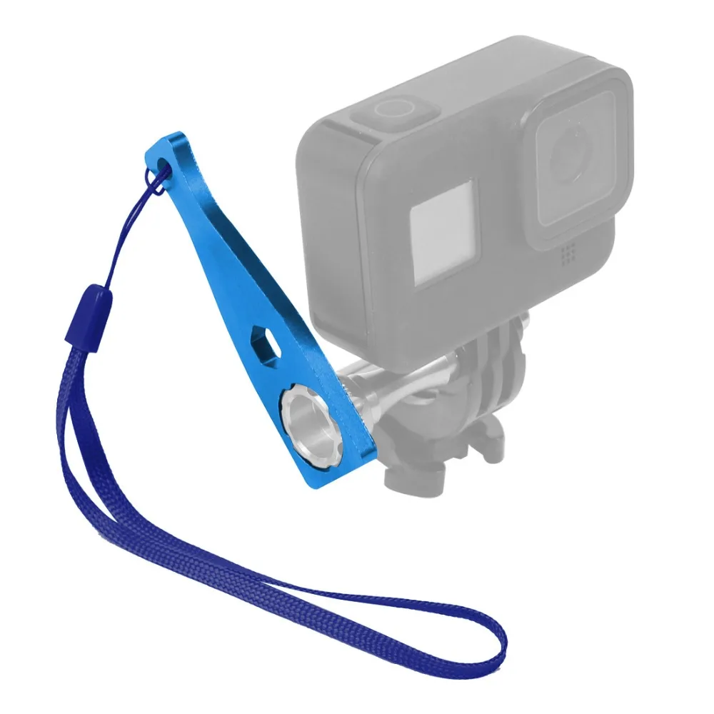 Aluminium-Knopfschlüssel für Gopro Hero 13 12 11 DJI Yi SJcam Sport-Action-Kamera M5 Rändelschraube, Stativ-Adapter-Zubehör – Detail 14