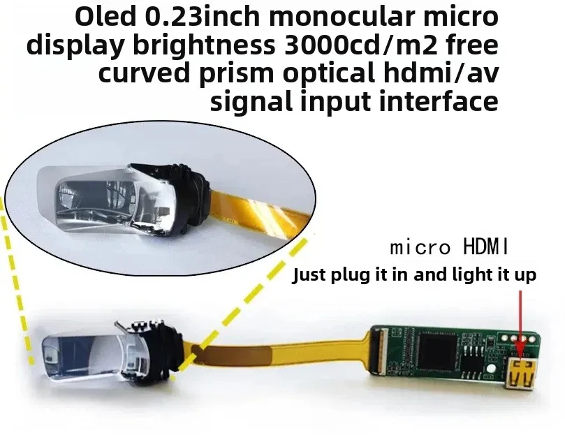 

Motorcycle Helmet HUD Head-up Display Module Riding Fire Smart Head-up Display