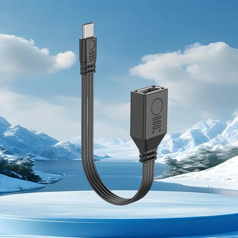 ل Otg كابل يو اس بي نوع C الحبل 12 بوصة USB 2.0 شاحن الحبل شحن سريع 480Mbps سرعة للهواتف المحمولة أقراص السيارات