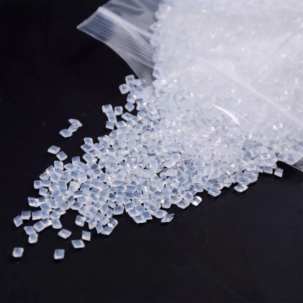 50/100/500/1000gram Italian keratin Glue Grain keratin Top Quality Glue Granule Transparent Color For I tip/ U-tip Hair Extensio