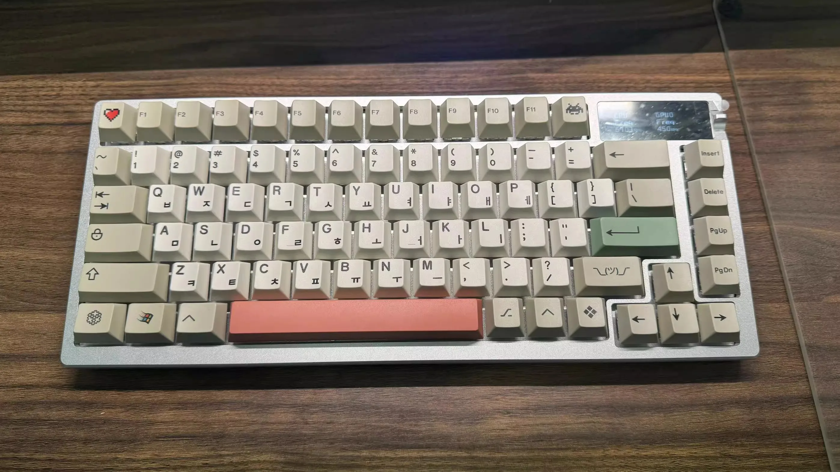 1 セット GEEKARK 9009 キーキャップ PBT 染料下塗りキーキャップ