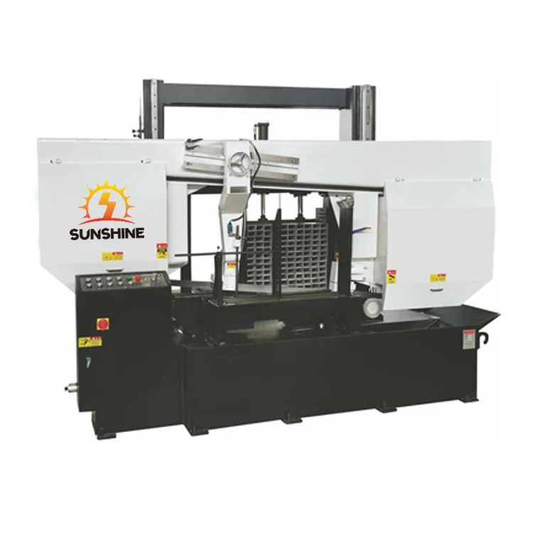 Factory Direct 2026 High Quality Automatic Double Column Band Saw Machine High Precision Small Aluminum Cutter Core Component Mo