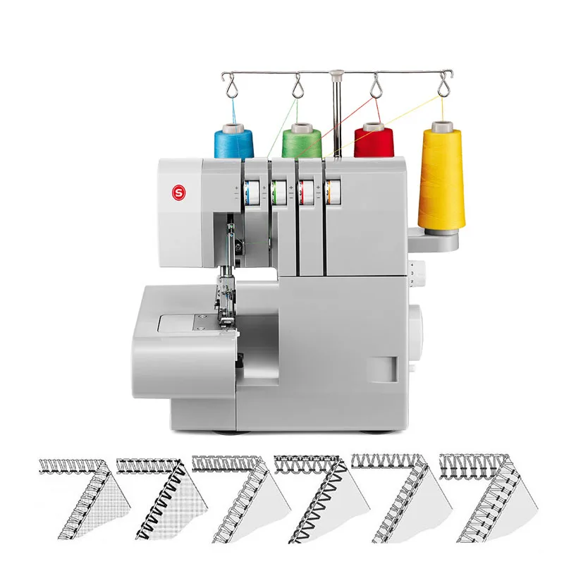 14HD854 Four-Line Multi-Function Overlocking Confidential Copy Machine Overlock Sewing Machine 1300 Stitches/min