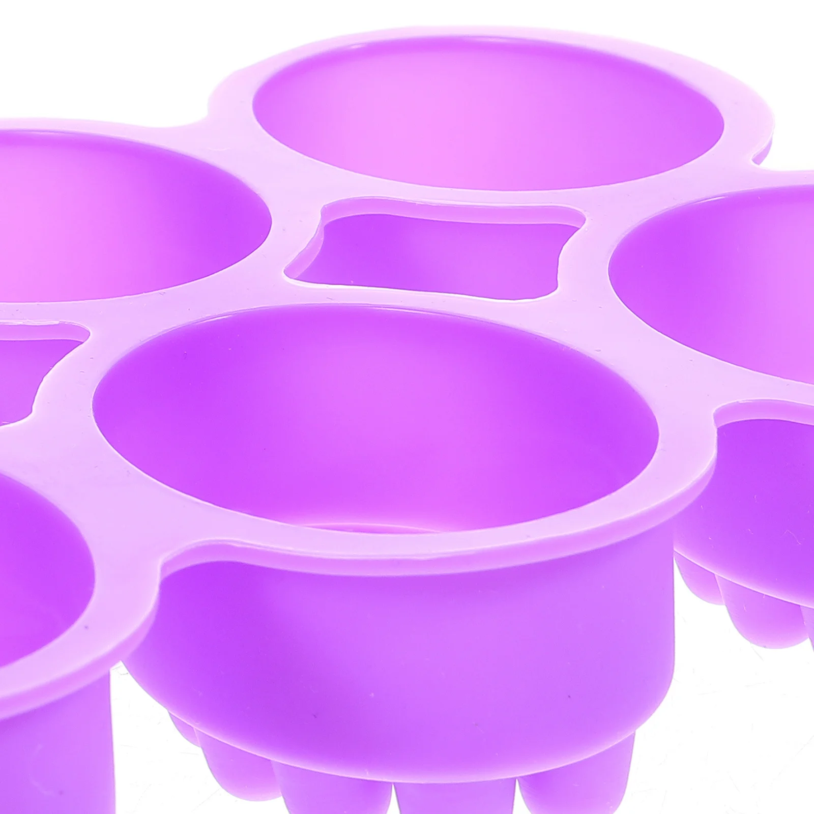 

Silicone Soap 6 Cavities Elliptical DIY Home Soap Mold Handmade Maker Nonstick Massage Bars MoldsSoap Making Kit