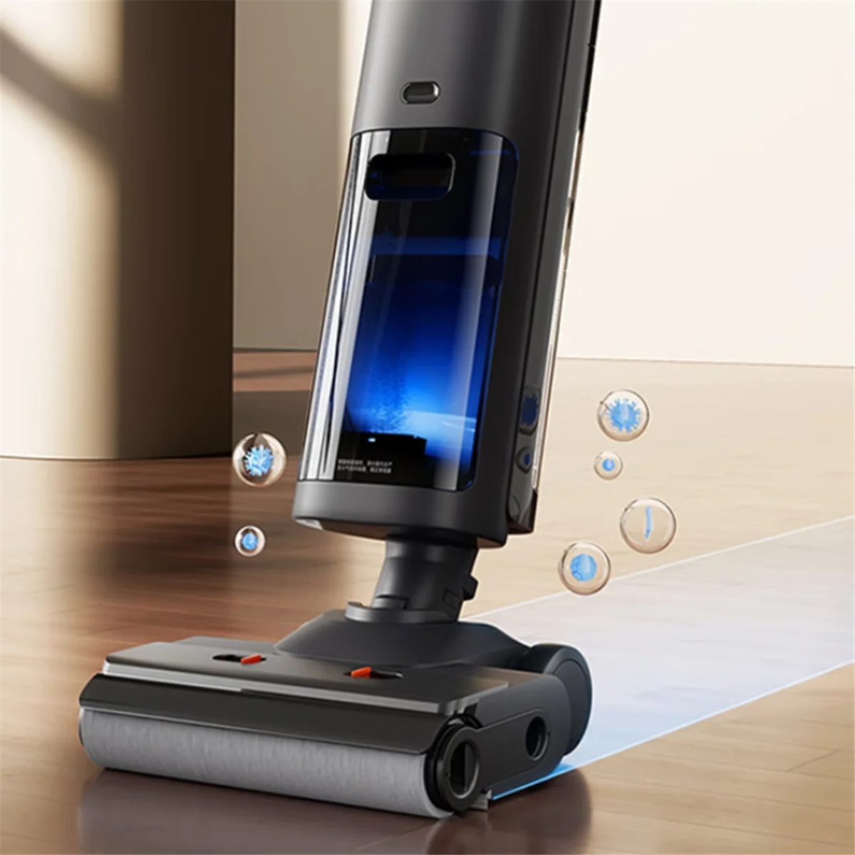 2 قطعة قطع غيار فرشاة الأسطوانة لشاومي Mijia 2/3MAX/3PRO لملحقات غسيل الأرضيات Shunzao M20