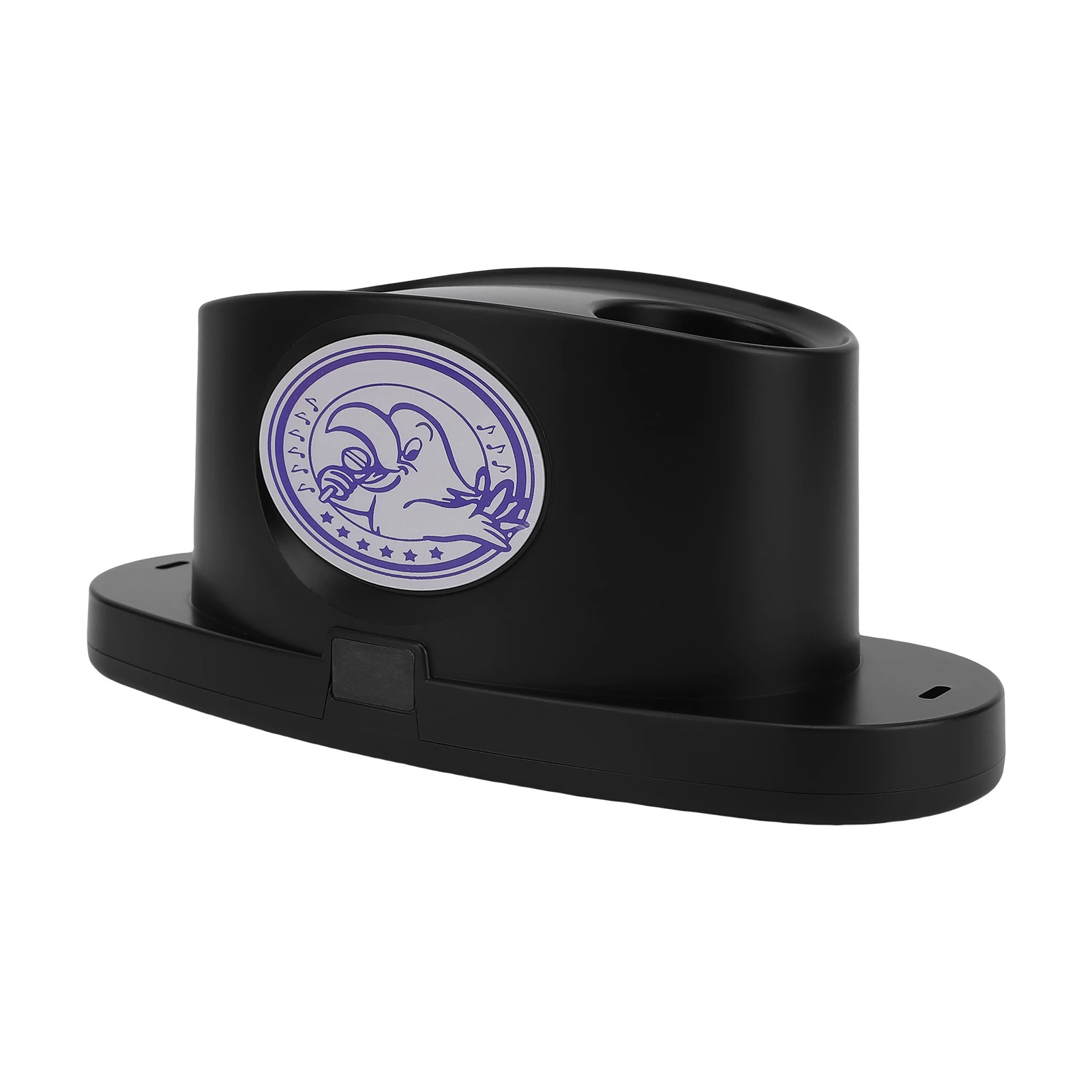 محطة شحن ميكروفون مغناطيسية لاسلكية 2 للميكروفونات، حامل شحن سطح المكتب المحمول، موفر للطاقة الذكية