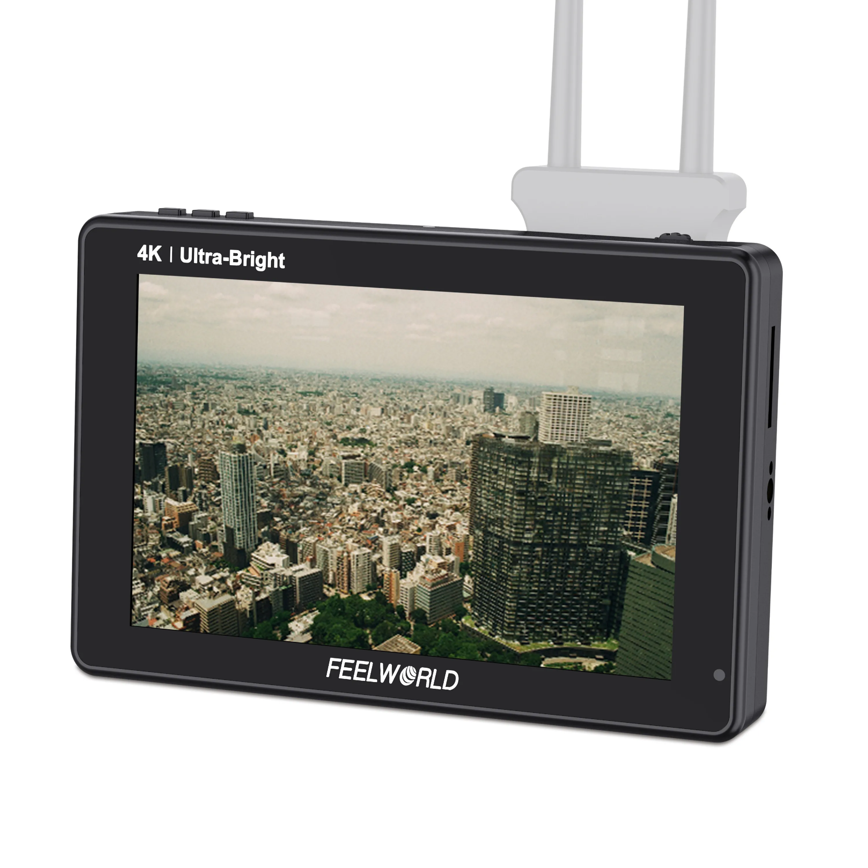 

FEELWORLD LUT7S PRO 7" DSLR Camera Field Monitor Ultra Bright 2200nits Touch Screen HDR AC Monitor with HDMI 3G-SDI Input Output