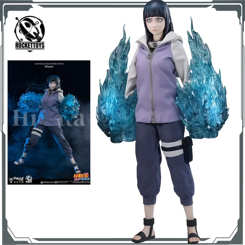 Naruto Original Shippuden ROC-006 Hyuga Hinata 1/6 260mm Anime Action-figuren Spielzeug für Jungen Weihnachten Geschenk Sammeln Modell