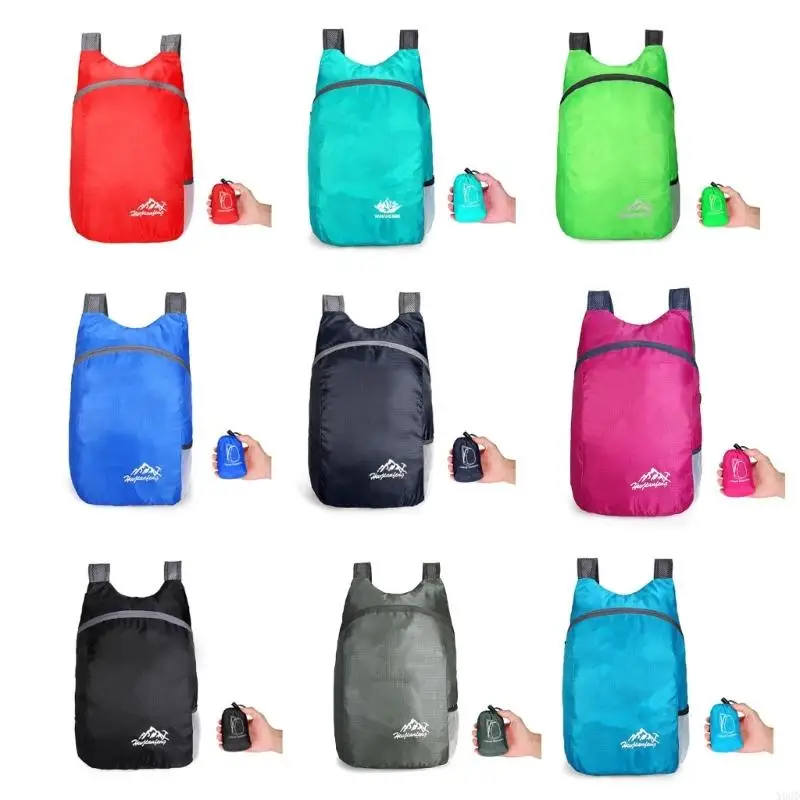 X90D Backpack caminhada leve 15L Daypack dobrou Small Backpack