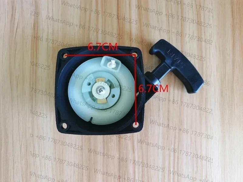 Arrancador de retroceso y embrague para sopladores y pulverizadores 1E43FP, 1E53FP, 1E40FP-3Z, 3WF-950, 3WF-960, 3WF-960E, EB-650, KS865 con cuerda de arranque y agarre de garra