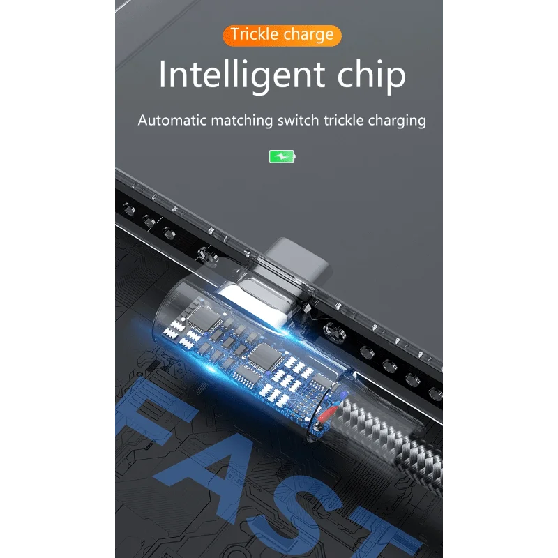 5 قطع كابل شحن من النايلون المضفر بطول 3 أقدام/1 متر، كابل زاوية قائمة 60 وات من النوع C إلى النوع C، كابل بيانات شحن سريع متين 90 درجة