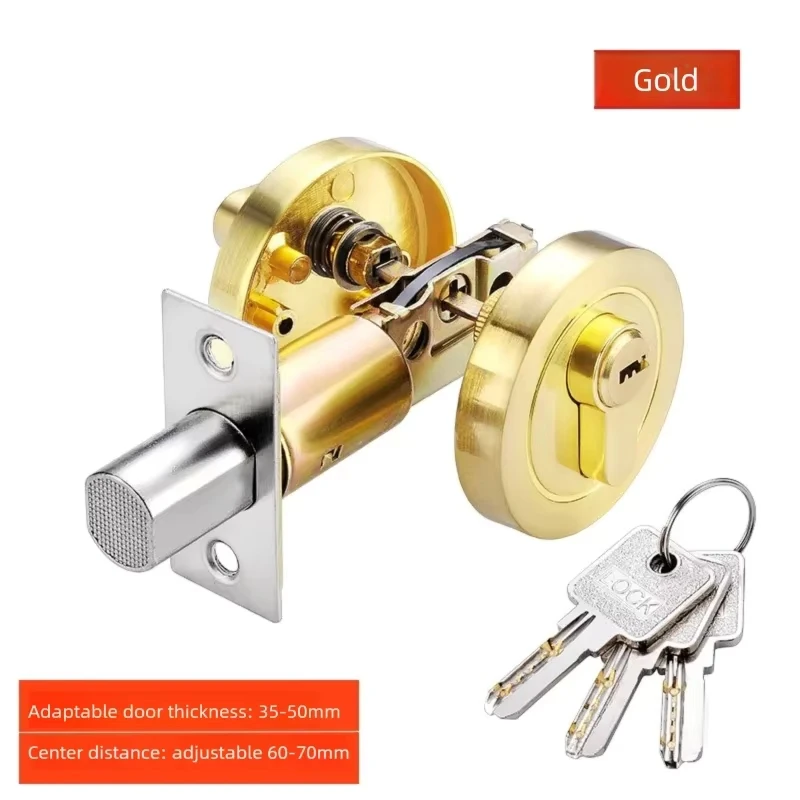 Hidden door lock; concealed lock; woodendoor lock; single and double-sided lock;bedroom door lock; hallway lock; auxiliaryind