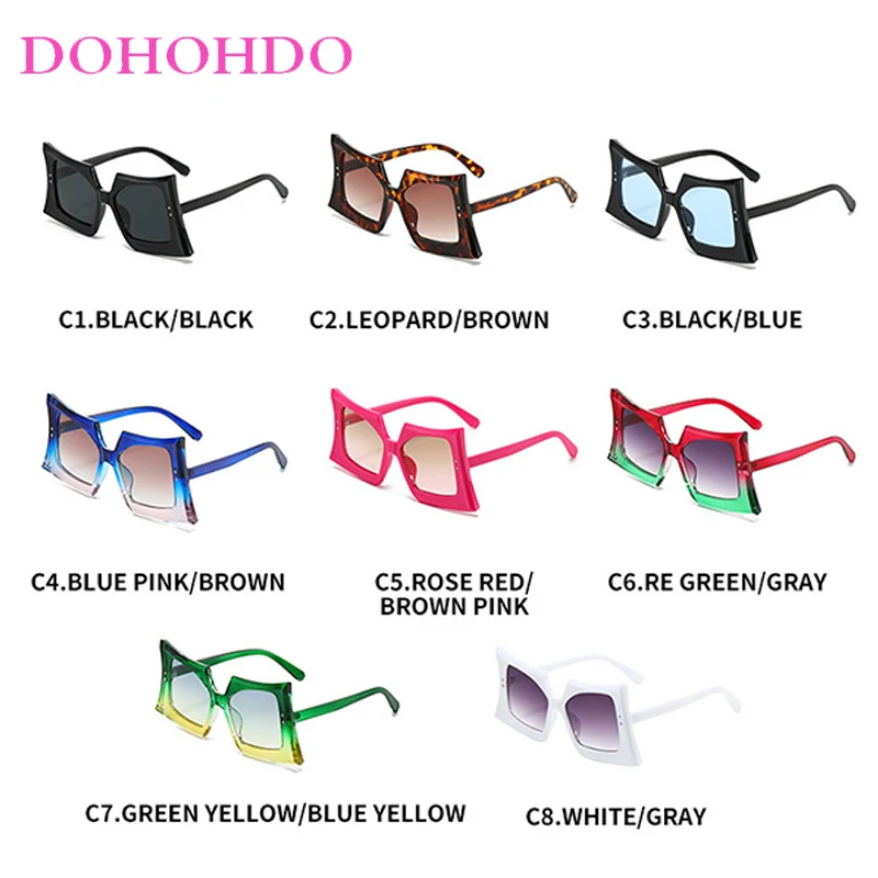 Fashion Special Shaped Sunglasses Women And Men Retro Brand Design Personality Hip Hop Shades Outdoor Travel Party Glasses UV400 - Image 6
