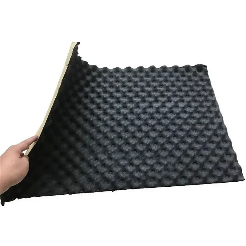 Sound Absorption Wave Cotton Automobile Self-adhesive Sound Insulation Cotton Whole Vehicle Lining Leaf Plate Door Denoise Tool image 4