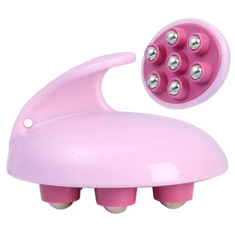 Seven Bead Scraping Body Massager Magnetic Meridian Brush Anti Cellulite Relaxation Tool for Whole Body Muscles And Legs