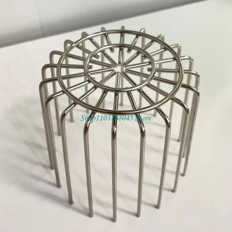 R53F Firm Steel Wall Outlet Protect Hurdles Small Animals Birds And Fronds Includes Finish Mounting Hardware For DIY Arrange