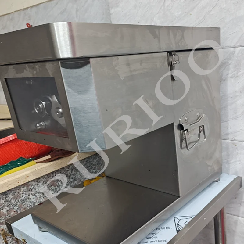 Electric Sliced Meat Cutter Multi-fonctional Meat Slicer Electric Rapid Cutting Diced Sliced Meat Cutting Machine