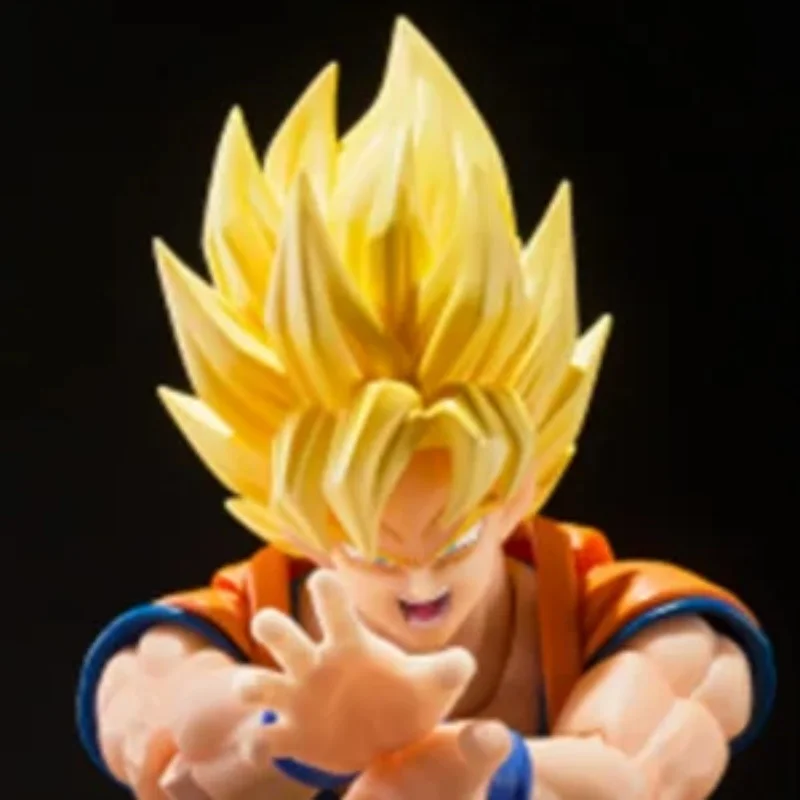 

【100%original】BANDAI Dragon Ball Z - Son Goku SSJ - S.H.Figuarts - The Games Begin Collection Series Model Cartoon Character