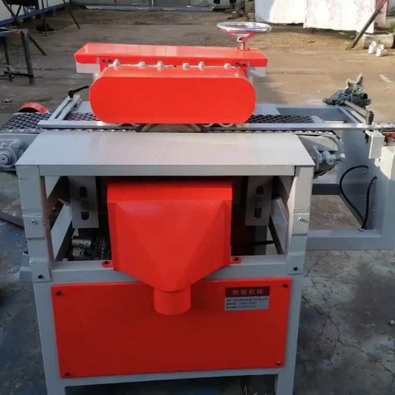 

Short material track sawmill trimming machine woodworking circular saw machine crawler short material saw trimming saw