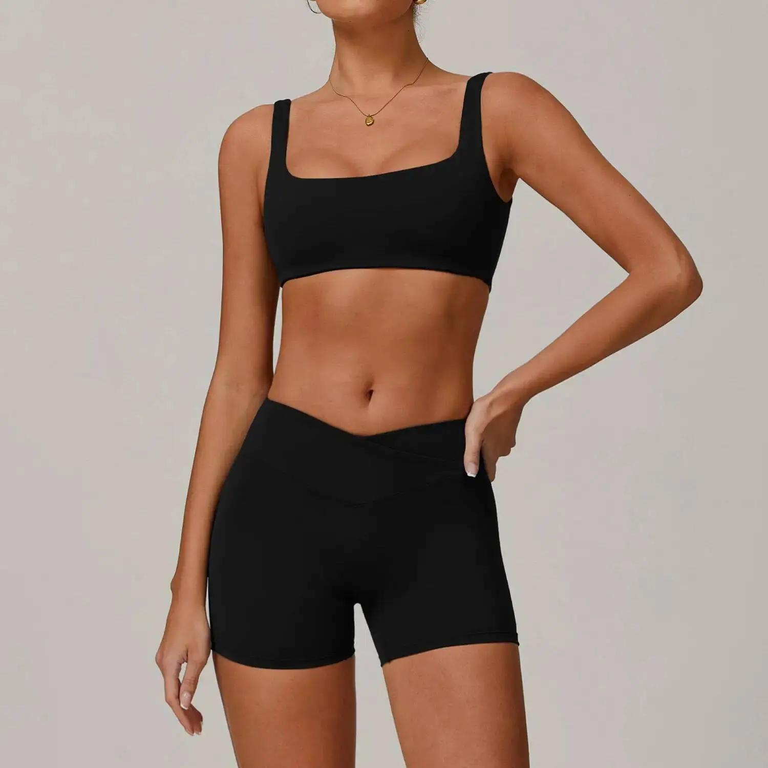 

Женский спортивный костюм для йоги, комплект телесного цвета для тренировок, спортивная одежда, спортивная одежда с эффектом пуш-ап, спортивная одежда для бега, спортивный бюстгальтер, леггинсы, костюм