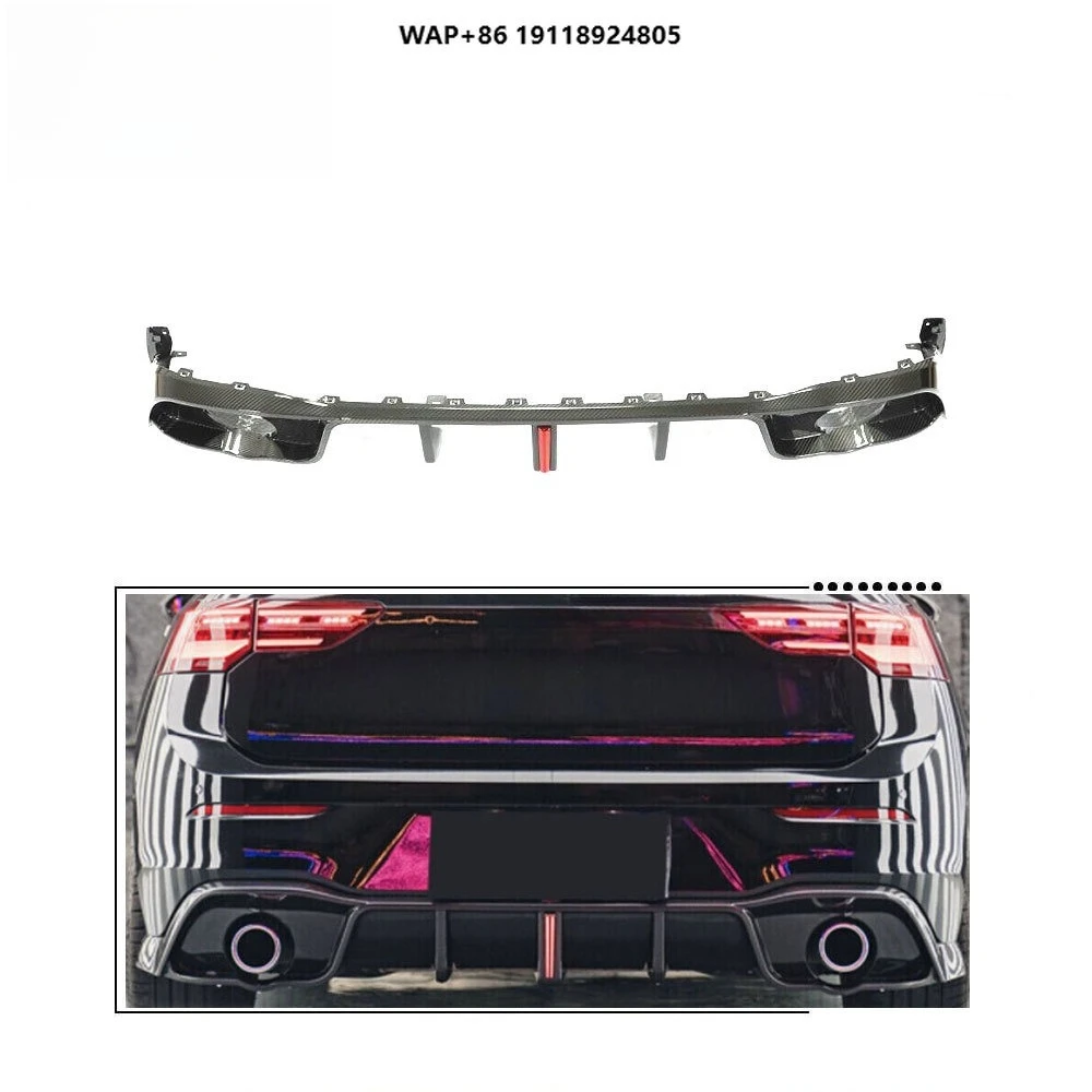 

Carbon Fiber Rear Diffuser for VW Golf 8 GTI Hatchback 4-Door 2021-2022