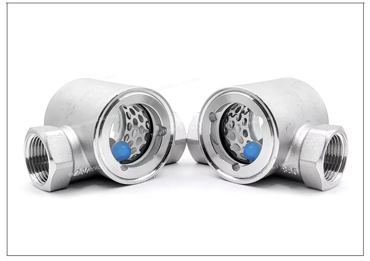 SG-FQ11-01 Stainless Steel 304/316 Eccentric Float Water Flow Indicator Internal Thread Water Flow Sight Glass