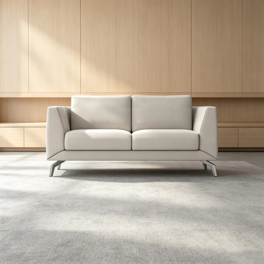 Modern Luxury Style White Couch Sofa Set Furniture Office Design Sofa Sectional 3 2 1 Home Indoor Sofa