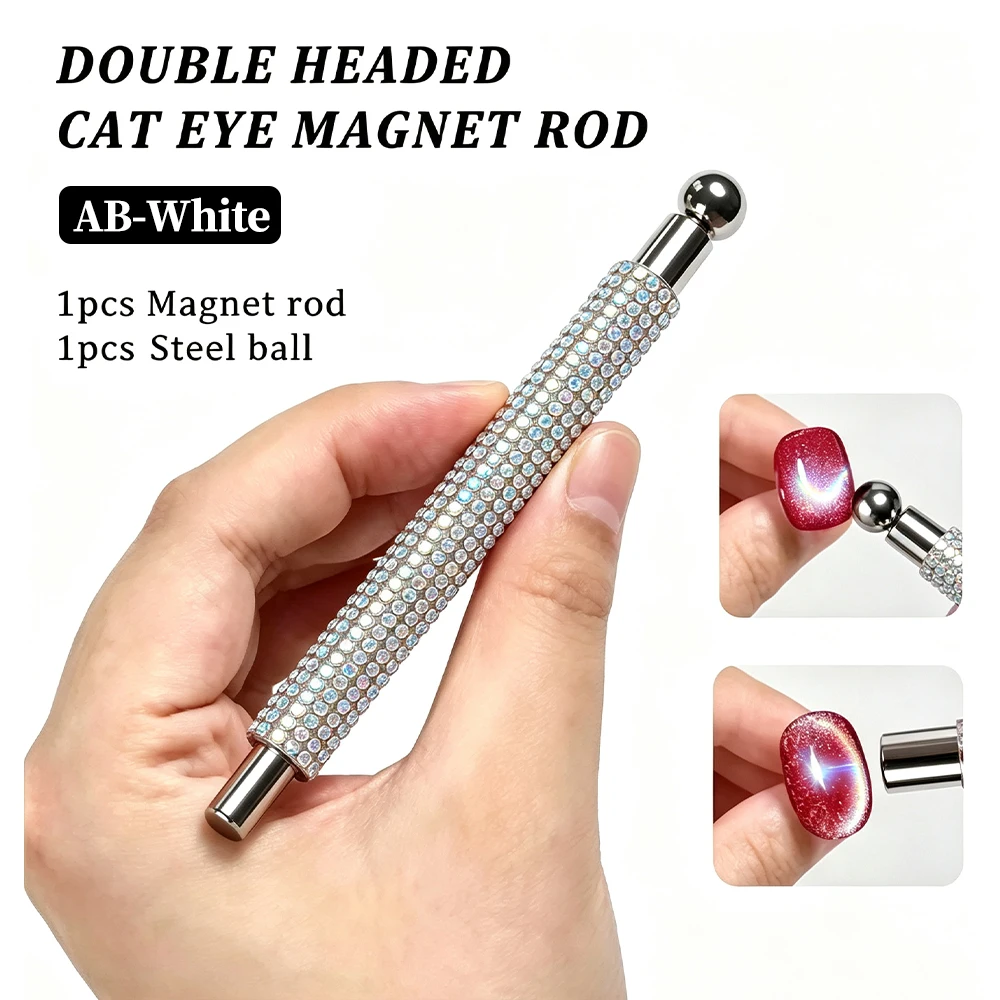 Rhinestone AB-White