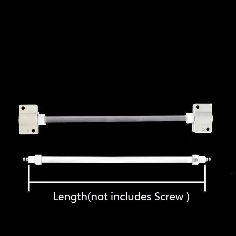 HoneyFly 10 قطعة مصباح تدفئة الكوارتز 220 فولت 1000 واط 75 سنتيمتر قطر 12 مللي متر طابعة الأشعة تحت الحمراء تطهير خزانة أنبوب سخان أنبوب الكهربائية #2