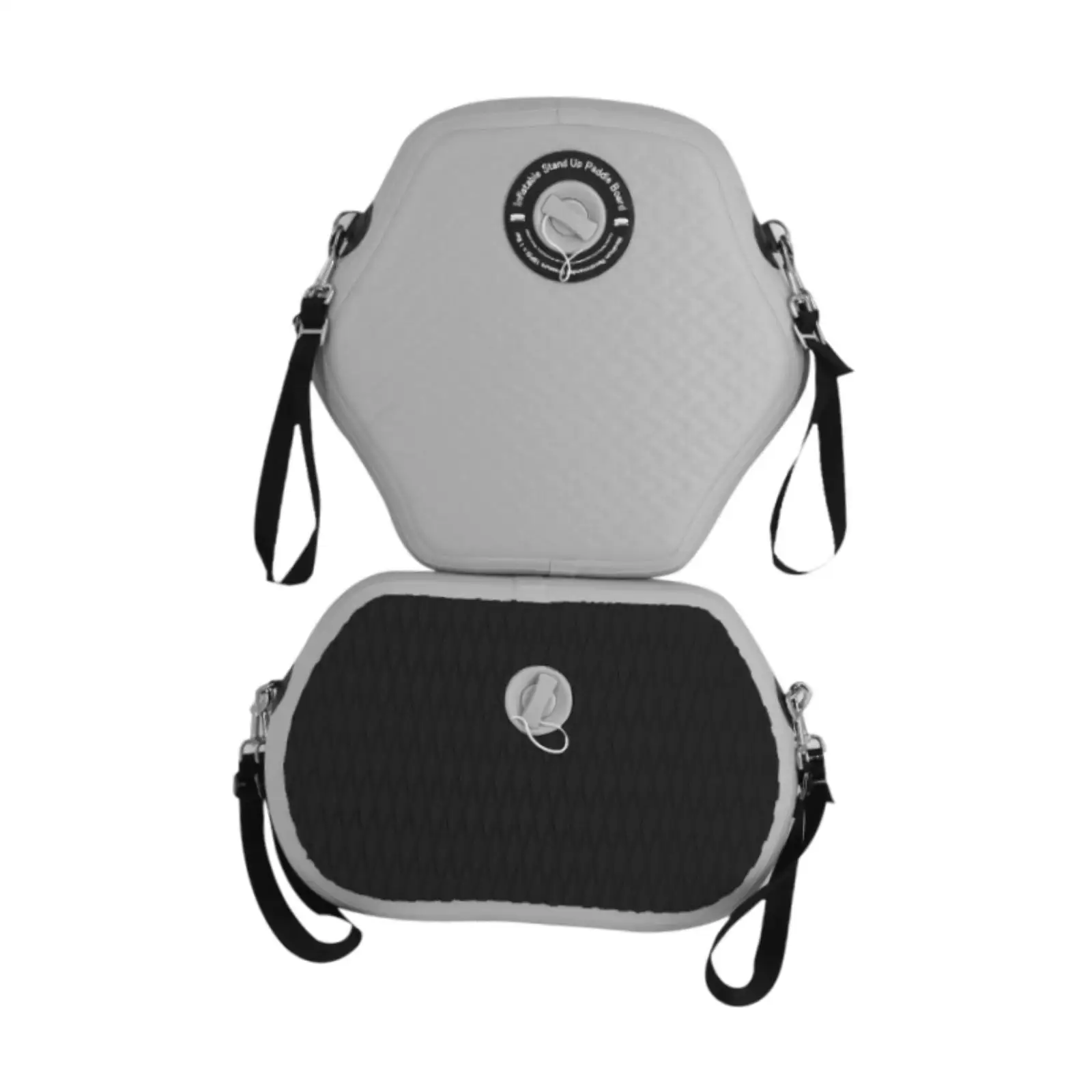 

Inflatable Kayak Seat Boat Cushion Adjustable, Easy to Install, Universal, Canoe Seat with Back Support for Rafting