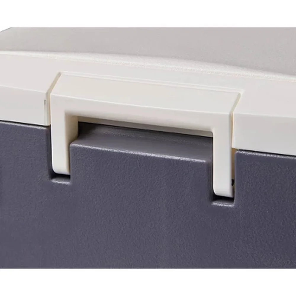 40qt IJslze thermo-elektrische koeler Draagbare elektrische koelkast Camping Reizen Kantoor Stille ventilator Verstelbare plank 12V-stekker