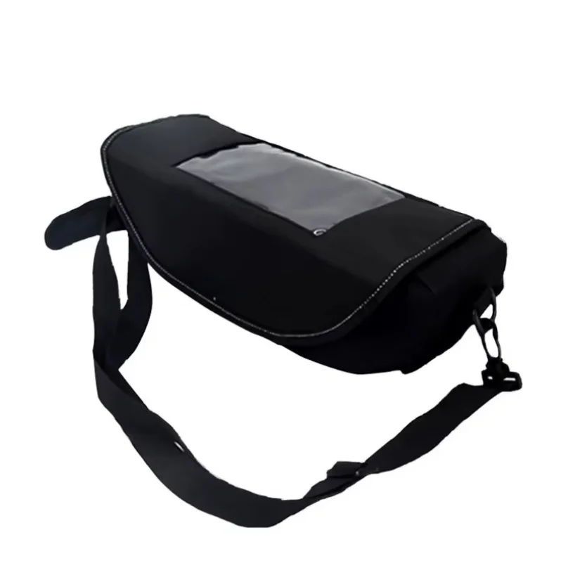 For F750GS F850GS R1200GS ADV F700GS 800GS R1250GS 8 Inches Black Motorcycle Bag Waterproof Handlebar Travel Storage Bags