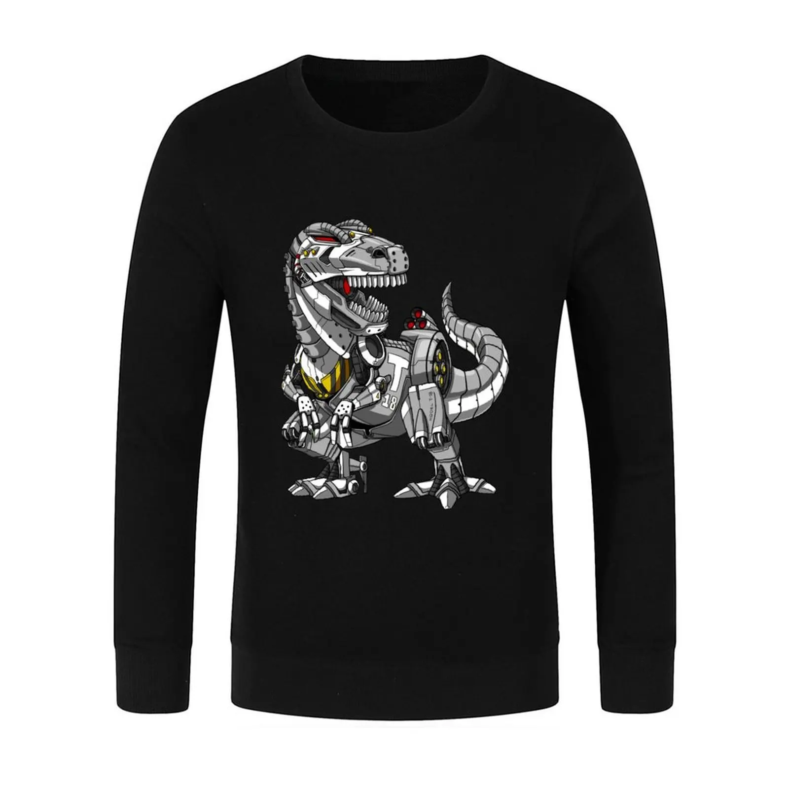 T-Rex Dinosaur Robot Pullover autumn jacket men fashion men korean style clothes mens clothes new in hoodies & sweat-shirt