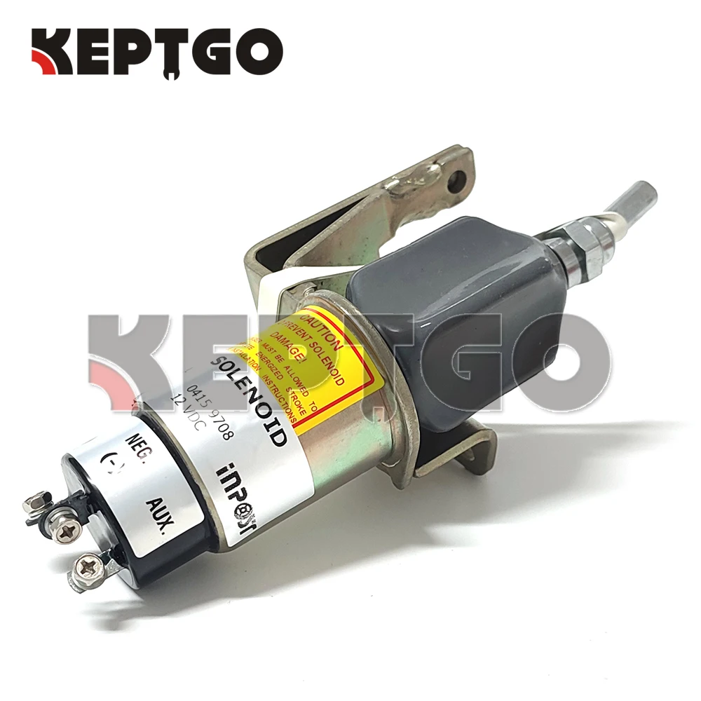 04159708 12V Stop Solenoid Valve 04159708 For Deutz Engine 0415-9708 0415/9708 0415 9708 0415-9708