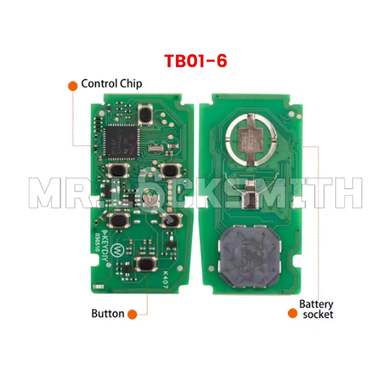 KEYDIY 8A TB Smart Key Remote TB01 TB02 TB36 TB42for Toyota Corolla RAV4 for Lexus ES GS FCCID:0020 0410 2110 F43 0351 0010 0440
