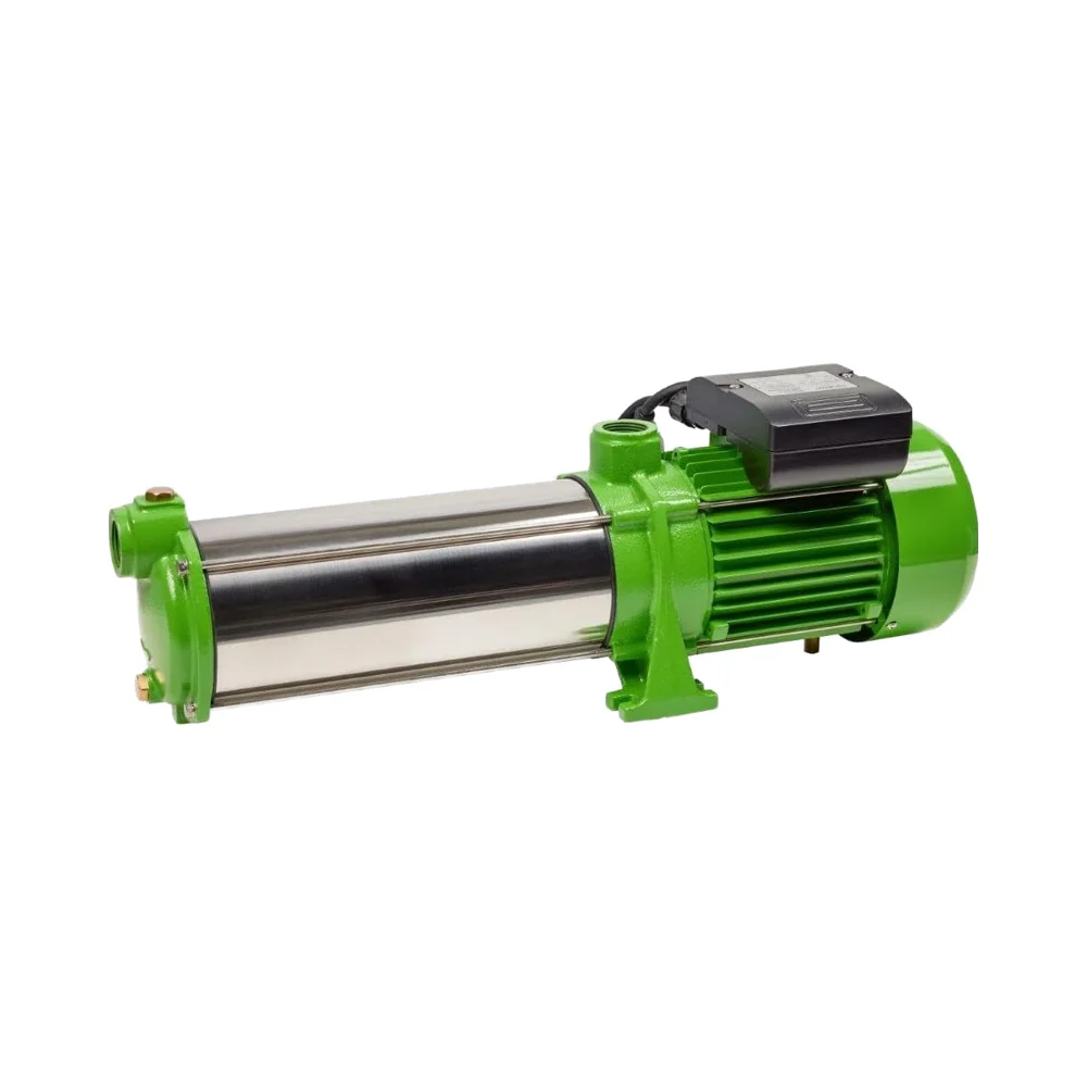 JIANG DAO TIAN 2200-Watt Garden Pump with Stainless Steel Centrifugal Water Pump Semi-Automatic Control 1 Year Warranty
