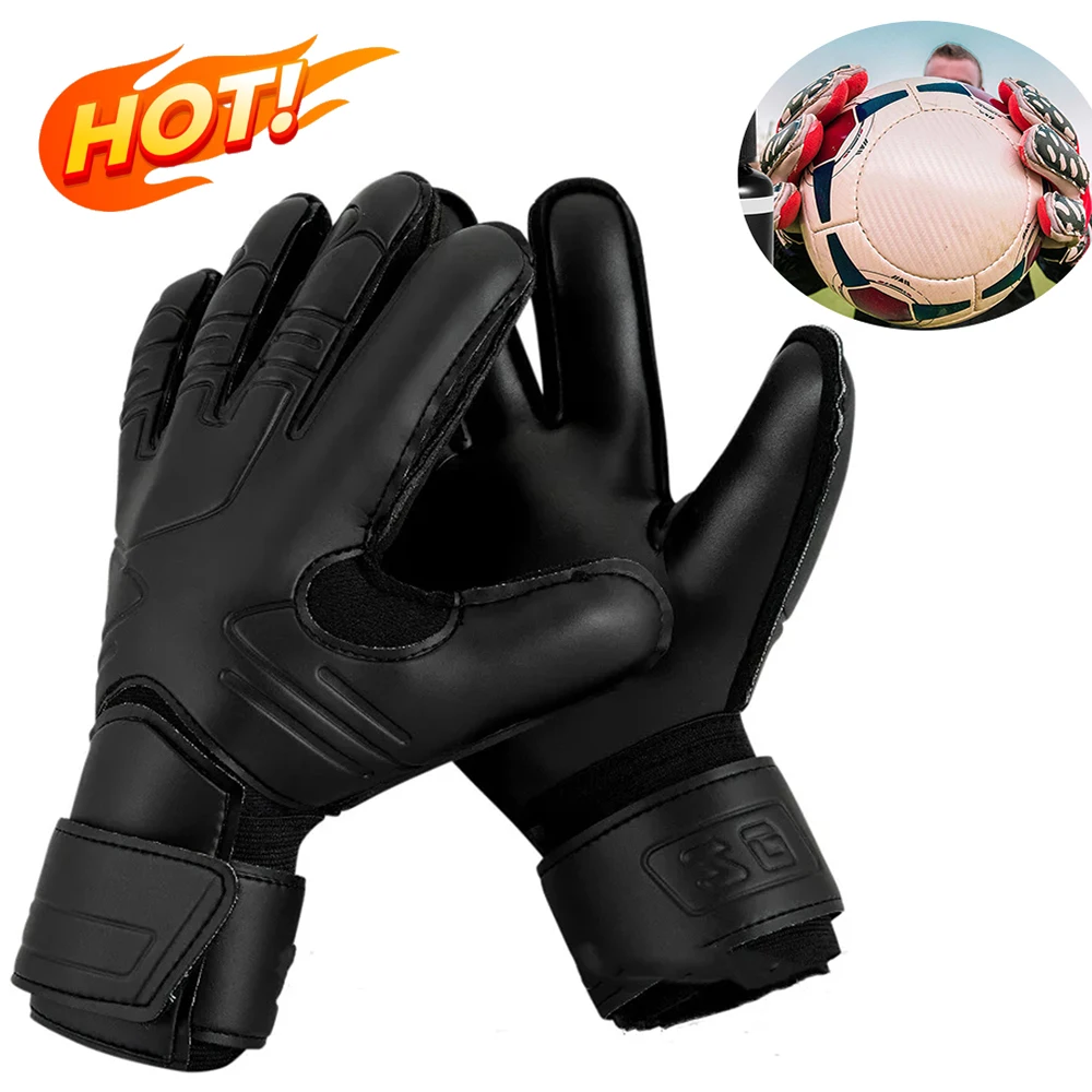 Guanti da portiere di calcio addensati calcio traspirante protezione professionale adulti guanti da portiere di calcio per adolescenti