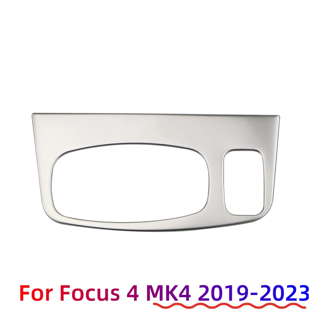 For Ford Focus MK4 2019 2020 2021 2022 2023 ST Headlights Switch Cover Interior Mouldings Car-styling Exterior Parts Accessories