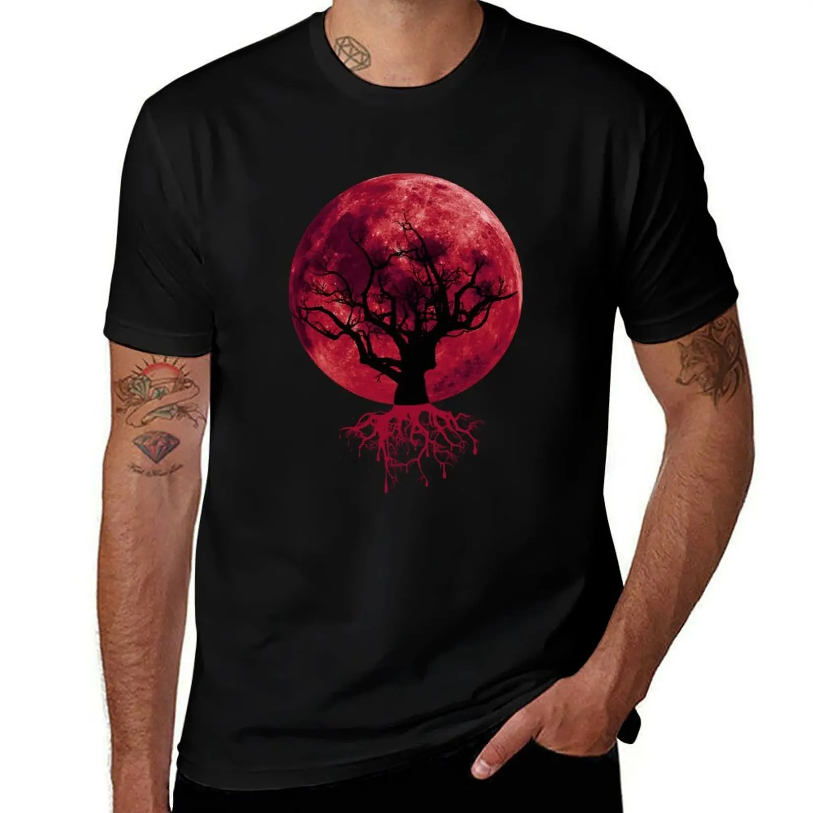 

blood moon T-Shirt Construction Work Tee Shirt