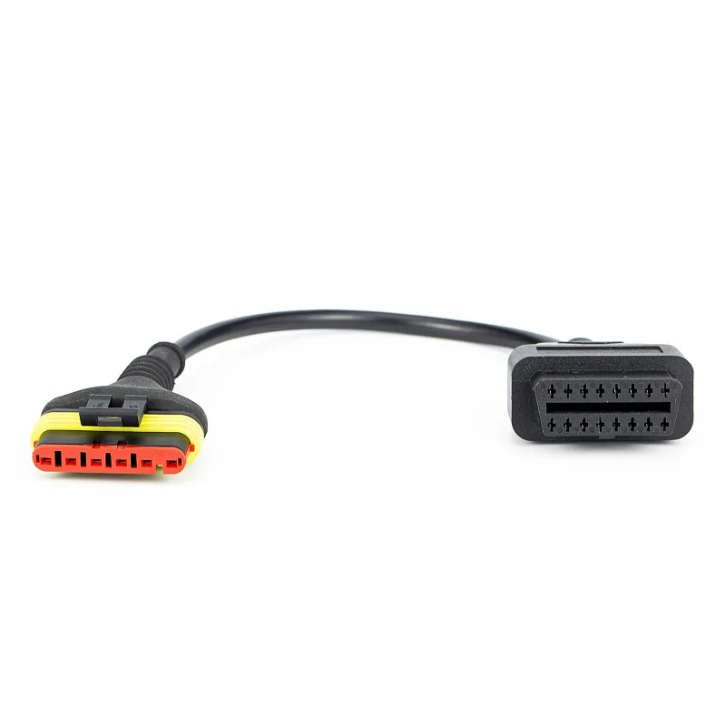 

Разъем OBD2 для мотоцикла Benelli 6-контактный/16-контактный адаптерный кабель