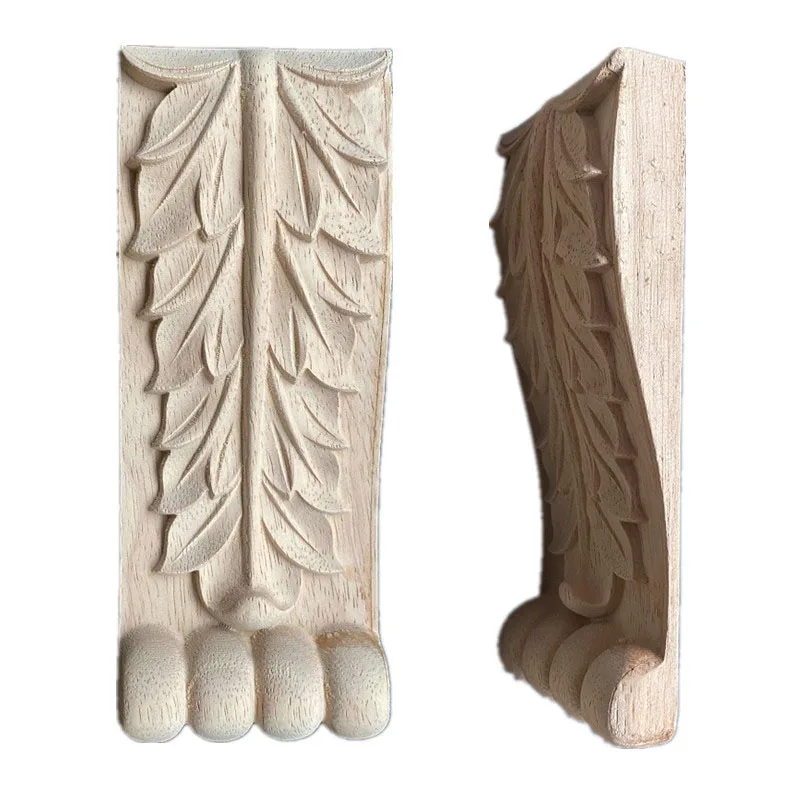 Wood Furniture Applique Door Fireplace God Stage Stigma Column Decoration Accessories Modern Kitchen Vintage Home Decor