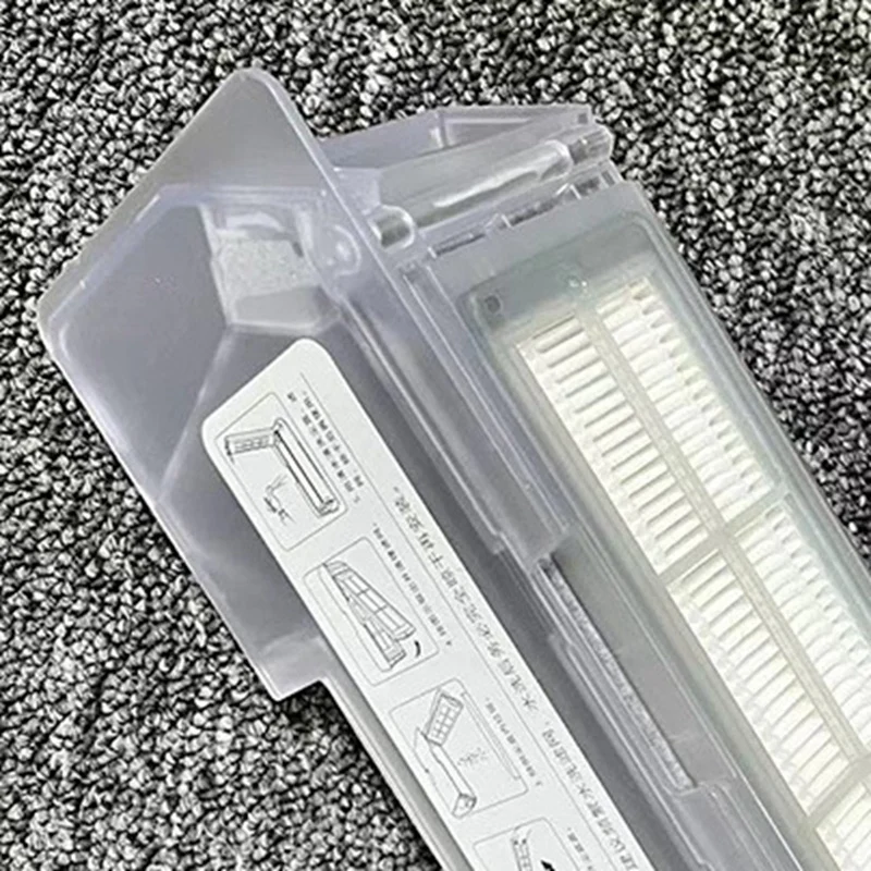 صندوق صندوق الغبار لشاومي Mijia M30 M30 Pro صندوق الغبار فلتر Hepa قطع غيار جهاز آلي لتنظيف الأتربة استبدال أجزاء