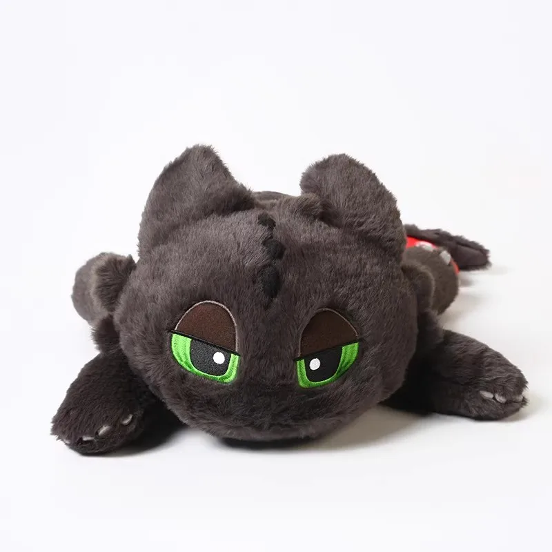 

Anime Black Dragon Toothless Soft Stuffed Plush Doll Toy Room Ornaments Bedroom Throw Pillow Sofa Cushion Children Birthday Gift
